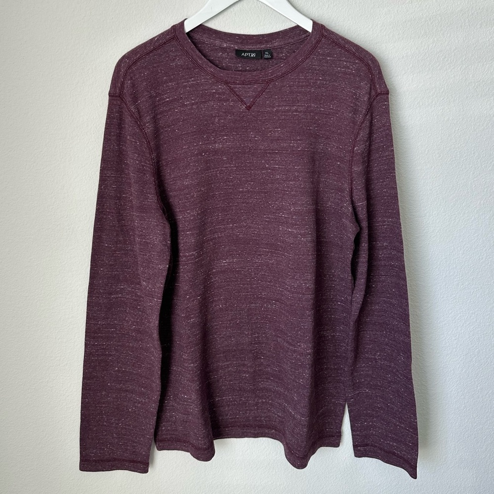 ⭐️ APT 9 Men’s Thermal Waffle Tee